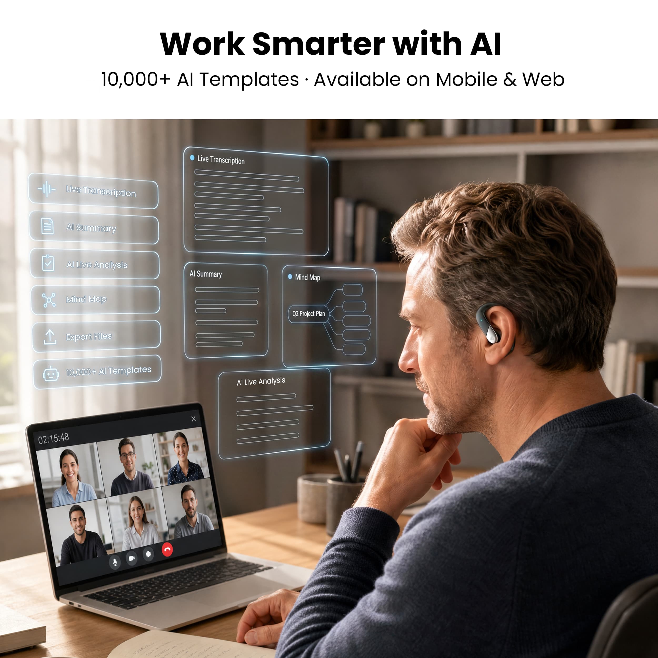 Recolx Loop Fit 2 AI Recording Earbuds